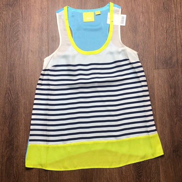 Maeve Anthropologie Womens Small Tank Top Sheer - Picture 1 of 4